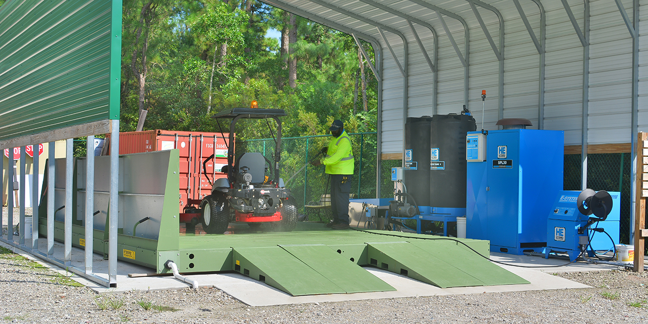 Golf Course Wash Water Recycling