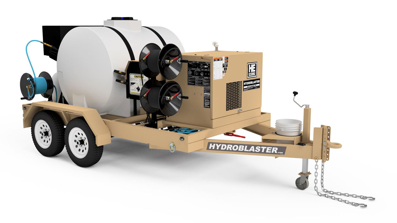 Pressure Washer Trailer Examples from Hydro Engineering Inc