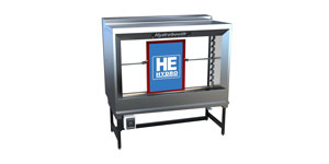 Screen printing washout booth for sale, Model B7230