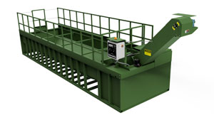 In-ground Solids Settling Tank