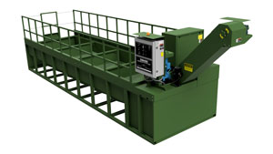 In-ground Solids Settling Tank