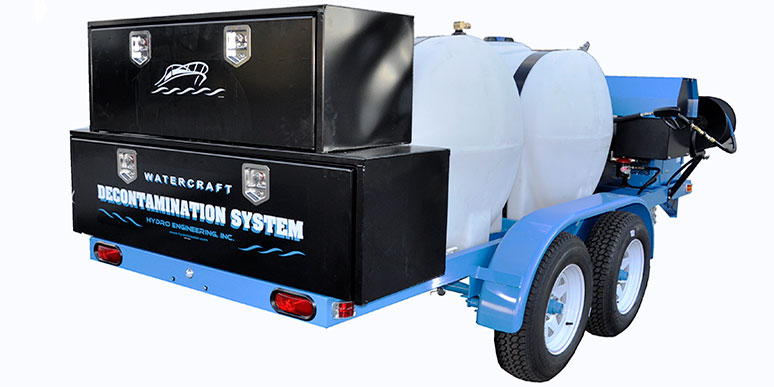 Decontamination trailer