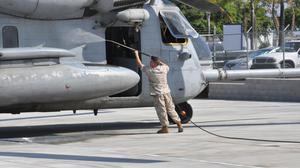 Aircraft washing