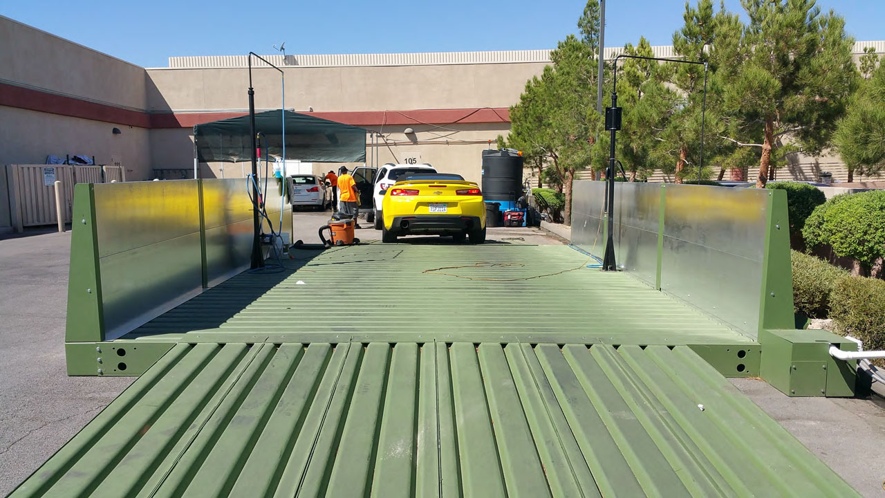 Portable wash rack