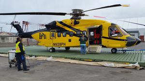 Helicopter rotor wash