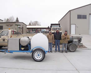 Hydroblaster Trailer